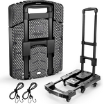 Platform Hand Truck Factory - Portable Heavy-Duty 6-Wheel Metal Customizable
