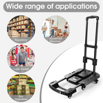 Platform Hand Truck Factory - Portable Heavy-Duty 6-Wheel Metal Customizable