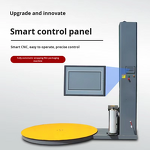 Pallet Strapping Machine Manufacturer - Fully Automatic Steel Weighing Feature Overhead
