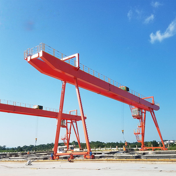 Double Beam Gantry Crane Factory - Hot Sale 15-50t Wireless Control with Hoist