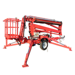 Towable Boom Lift Factory - Articulated 8-24m Cherry Picker Man Lift
