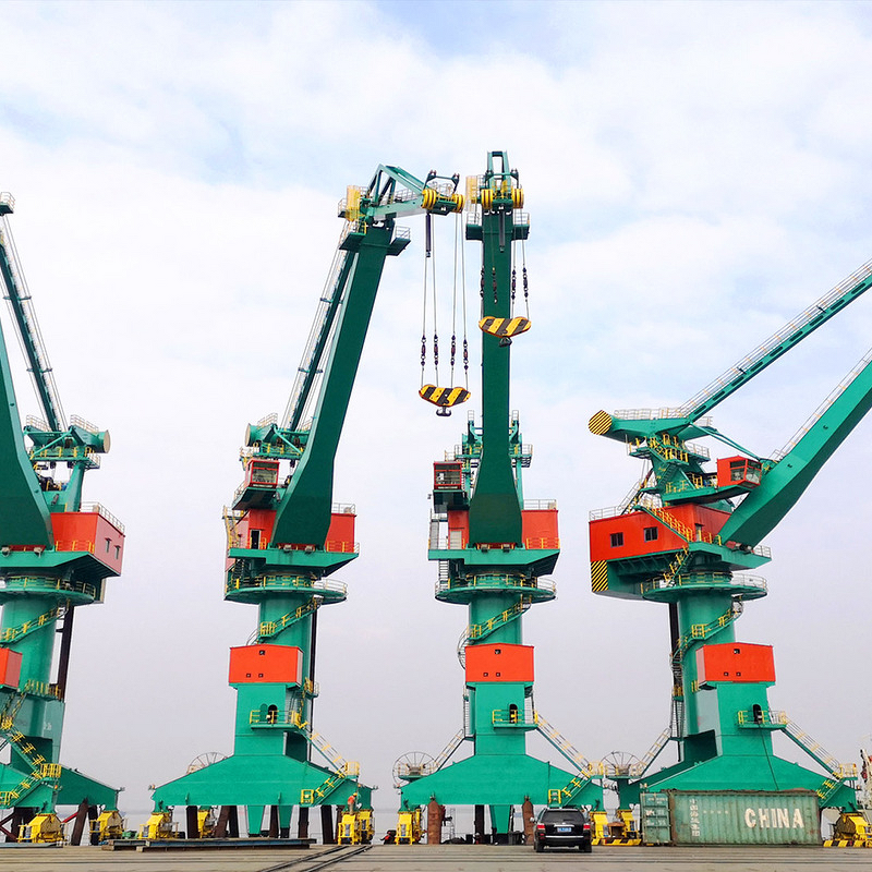 Port Machinery Crane Supplier - High Quality Mobile Rail Bridge Full Swing