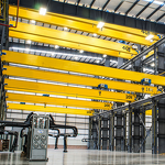 Gantry Crane for Steel Mill Factory - Mini Double Beam Features Motor PLC Gear