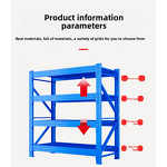 Warehouse Storage Rack Manufacturer - Customized Standard Steel Medium Duty