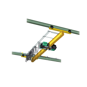 Steel Bridge Gantry Crane Manufacturer - Mini Light Double Beam with Motor PLC