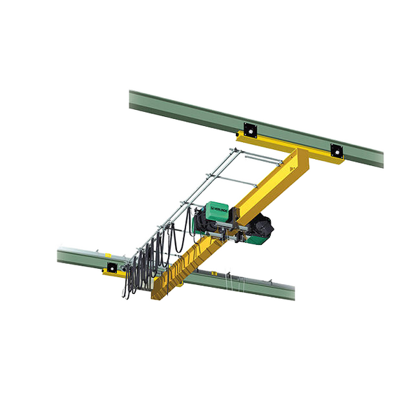 Steel Bridge Gantry Crane Manufacturer - Mini Light Double Beam with Motor PLC