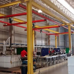 Workstation Bridge Crane Factory - Small Lightweight 2.5m Span 2000kg AC
