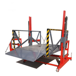 Folding Hand Truck Factory - Portable Heavy-Duty 6-Wheel Metal Collapsible