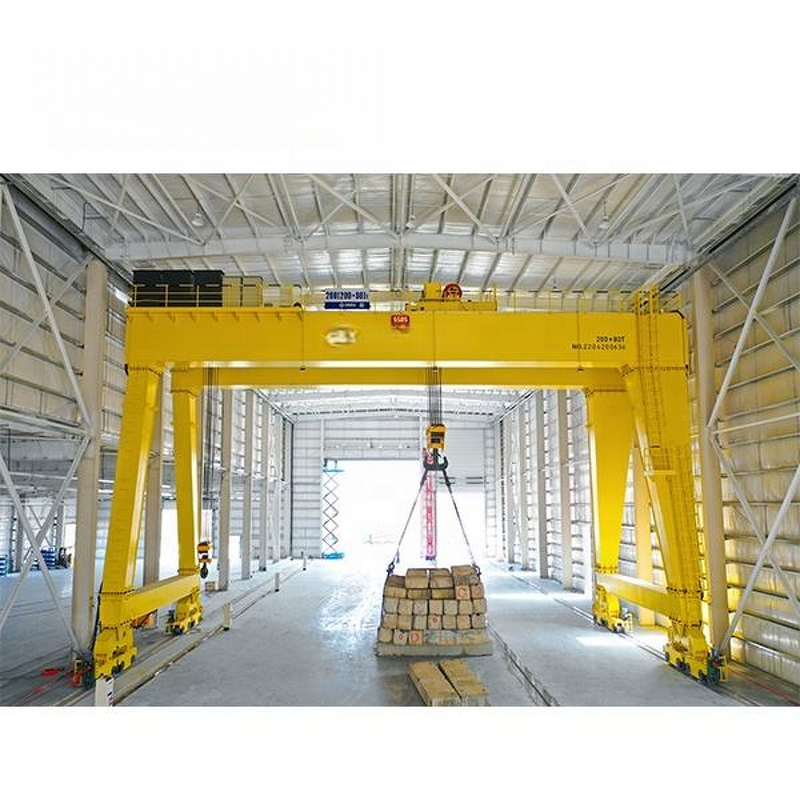 Double Girder Gantry Crane Manufacturer - Workshop 15-40T Wireless Control Lifting