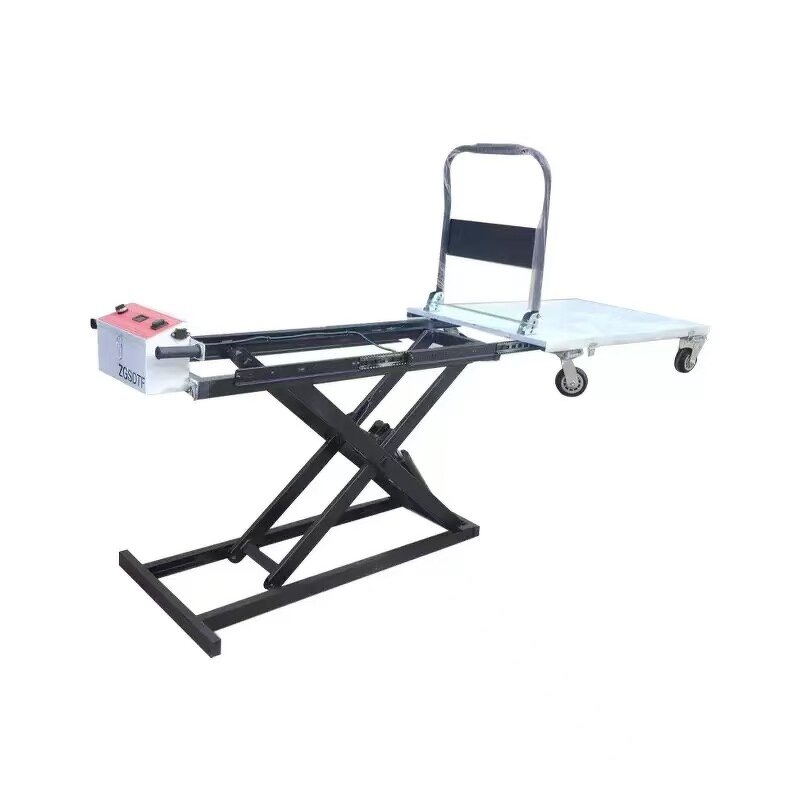 Electric Hydraulic Lifting Flatbed Manufacturer - Portable Scissor Type On-board