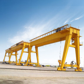 Container Gantry Crane Factory - Double Girder Rail Mounted 80-100ton
