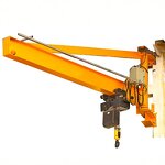 Wall Mounted Jib Crane Factory - New 500 kg to 3 Ton with Motor Fixed