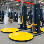 Vertical Pallet Wrapping Machine Factory - Fully Automatic Pre-Stretched Turntable