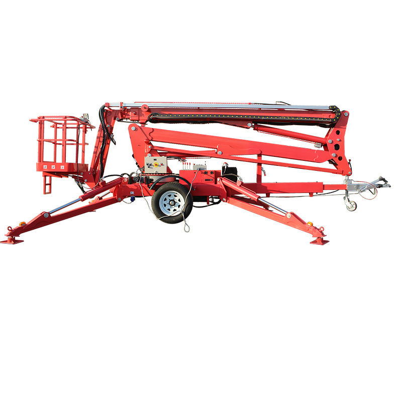 Articulated Boom Lift Factory - 12-24m Towable Self-propelled Man Lift