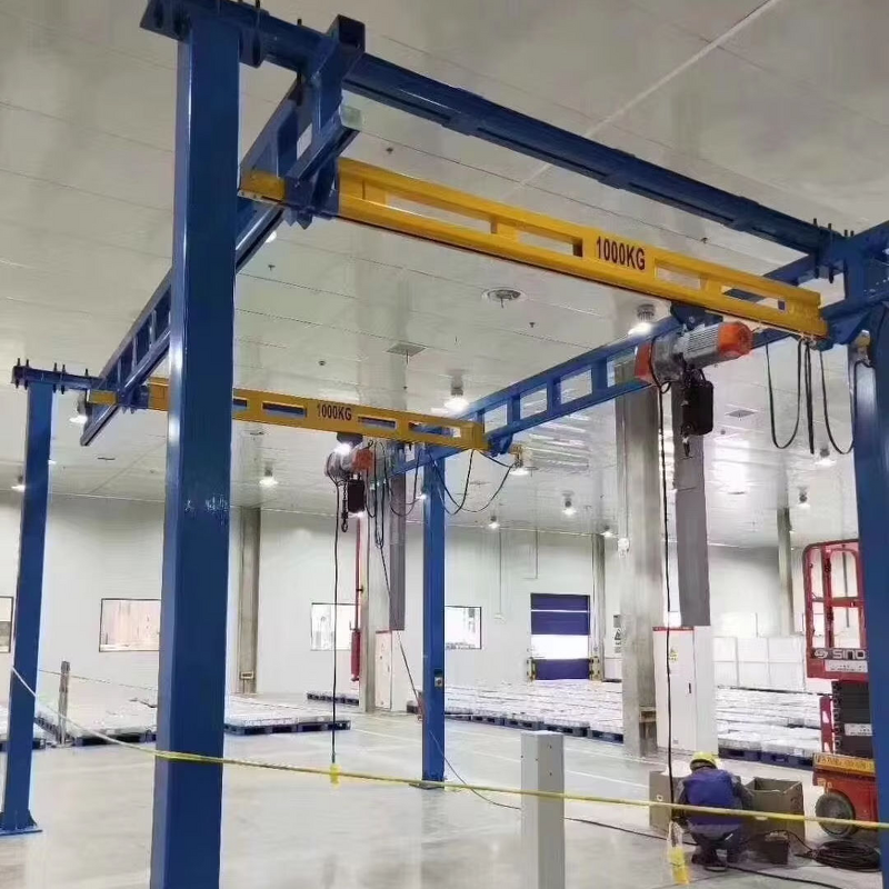 Light Crawler Crane System Manufacturer - Single Beam for Small Bridge 2.5m Span