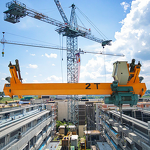 Double Beam Bridge Crane Manufacturer - ISO Certified with PLC & Gear Components