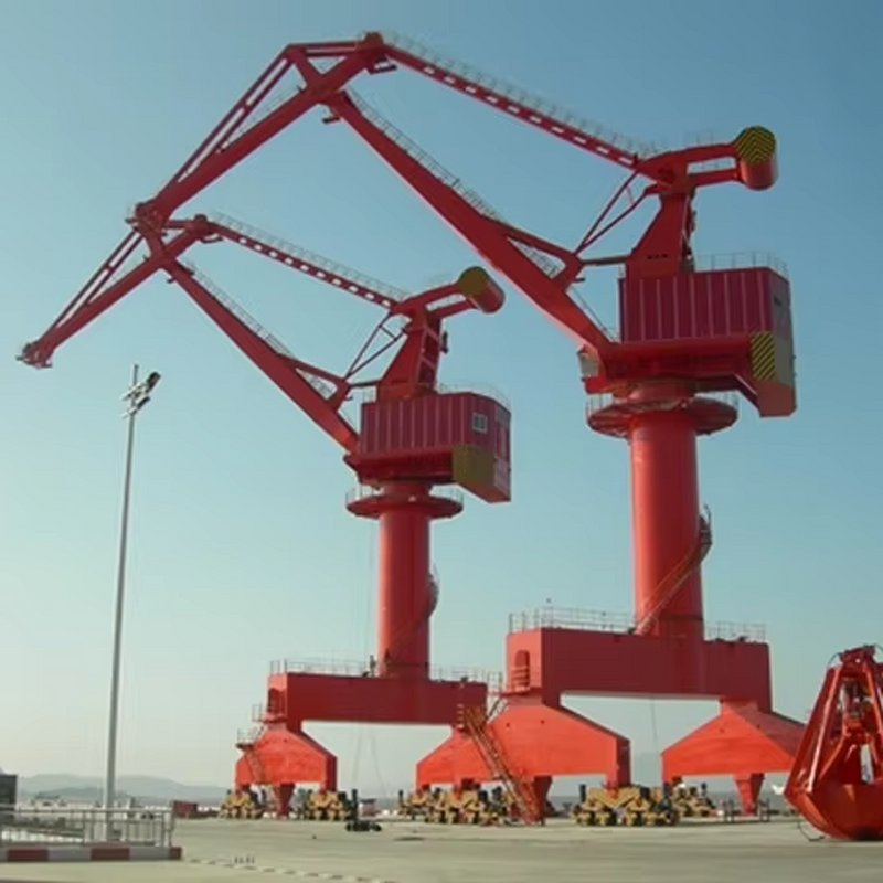 Mobile Rail Bridge Crane Manufacturer - High Quality Full Swing Portal 200 Ton