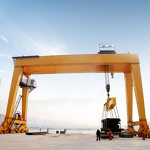 Container Gantry Crane Factory - Double Girder Rail Mounted 80-100ton