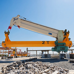 Double Beam Bridge Crane Manufacturer - ISO Certified with PLC & Gear Components