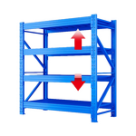 Heavy-Duty Iron Shelves Factory - for Household Express Supermarket Display