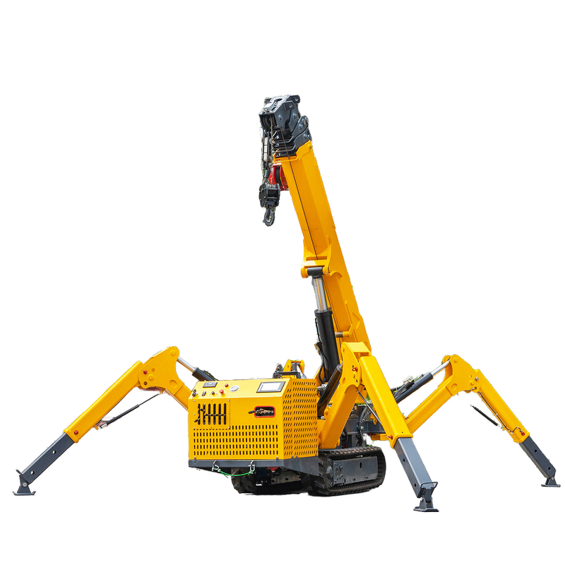 Spider Crawler Crane Factory - for Glass Installation 1 Ton Options