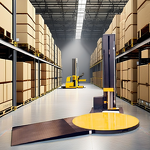 Pallet Strapping Machine Manufacturer - Fully Automatic Steel Weighing Feature Overhead