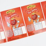 Adhesive Sticker Manufacturer - OEM Cartoon Bag Roll Label Printing