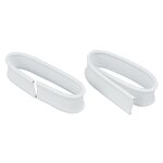 Twist Ties Factory - OEM Black PE Double Wire Clipbands