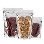 Aluminum PET Bag Factory - OEM Zipper Lock Stand-Up Pouch