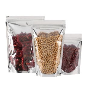 Aluminum PET Bag Factory - OEM Zipper Lock Stand-Up Pouch