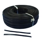 Twist Ties Factory - OEM Black PE Double Wire Clipbands