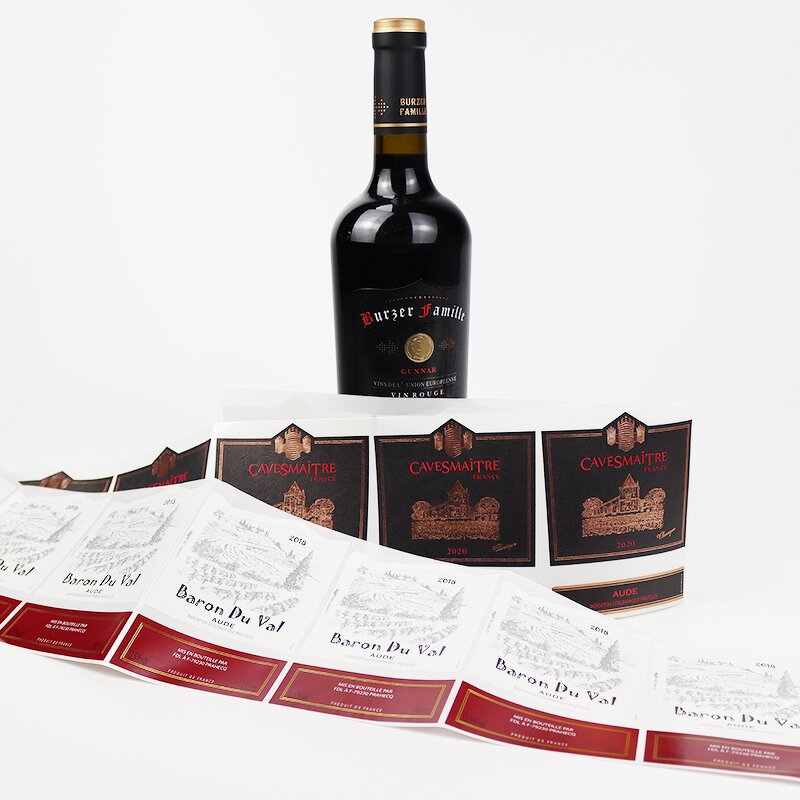 Adhesive Sticker Manufacturer - OEM Cartoon Bag Roll Label Printing