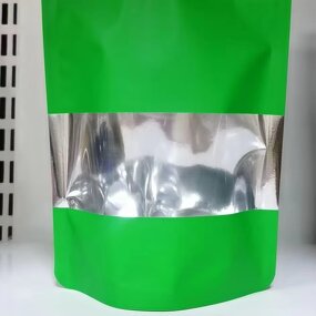 White Self Sealing Bag Manufacturer - OEM Clear Window Ziplock Bag