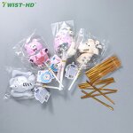Cake Pop Bags Supplier - OEM DIY Lollipop Sticks Metallic Twist