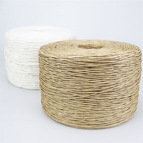 Craft Paper Bag Manufacturer - OEM White Brown String Twisted