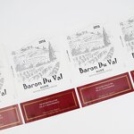 Adhesive Sticker Manufacturer - OEM Cartoon Bag Roll Label Printing