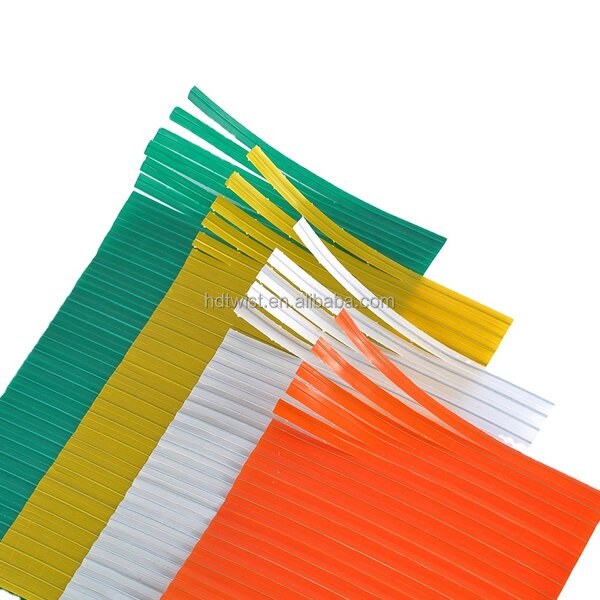 Twist Tie Manufacturer - OEM Plastic Pre-cut Logo Trash Bag