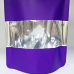 White Self Sealing Bag Manufacturer - OEM Clear Window Ziplock Bag