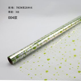 White Dot Plastic Film Factory - OEM Clear Florist Craft Roll