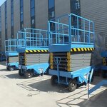 Electric Scissor Lift Supplier - 6-12m Portable Hydraulic Man Lifter Work Platform