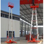 Aluminum Alloy Telescopic Lift Factory - Hydraulic Aerial Work Platform for High-altitude