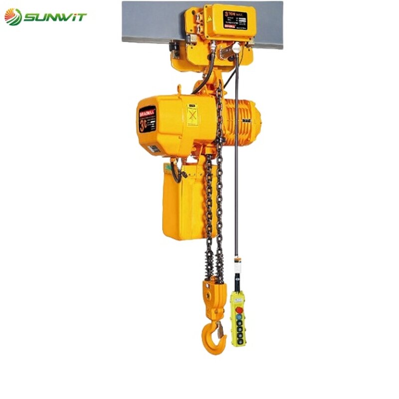 New Design Electric Hoist Factory - 220V 500-1000Kg with Motor Direct Sales