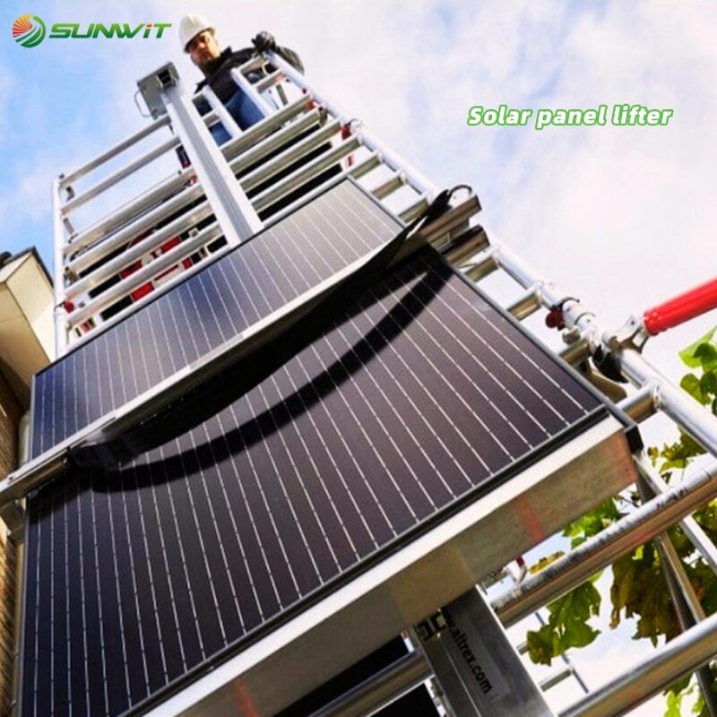 Folding Solar Panel Lifter Factory - Portable Ladder Hoist for Home Use