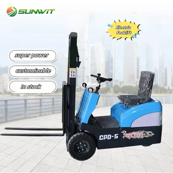 Electric Stacker Supplier - Hot Sale Pallet Truck Mobile Elevator Material Handling