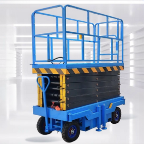 Electric Scissors Lift Factory - Battery Power Portable Steel Vertical DC Mobile