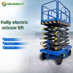 Portable Scissor Lift Manufacturer - SW Movable Hydraulic Aerial Lifting 6-12m