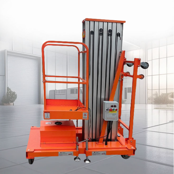 Hydraulic Vertical Scaffolding Lift Supplier - Hot Sale 8m Electric Aluminum Mast