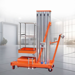Portable Vertical Hydraulic Ladder Manufacturer - Two Mast Electric 4-6m Aluminum Alloy
