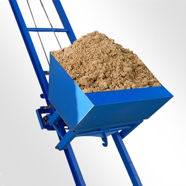 Mobile Electric Lifting Supplier - Remote Control Ladder Climbing Lift With Bucket