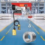 Electric Chain Hoist Factory - 500kg Dual Speed Winch with Motorized Trolley